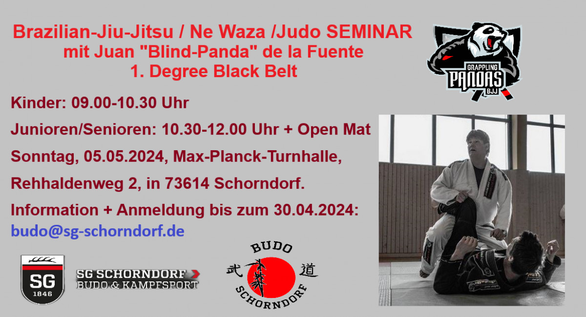 Brazilian-Jiu-Jitsu / Judo-Ne Waza Seminar + Open Mat 05.05.2024 - News ...