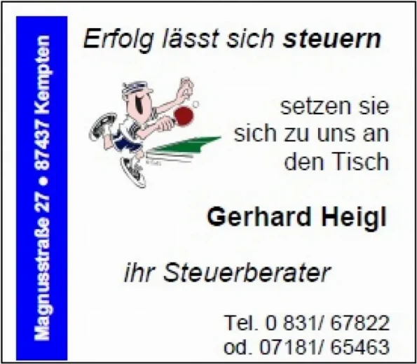 Gerhard Heigl Steuerberater